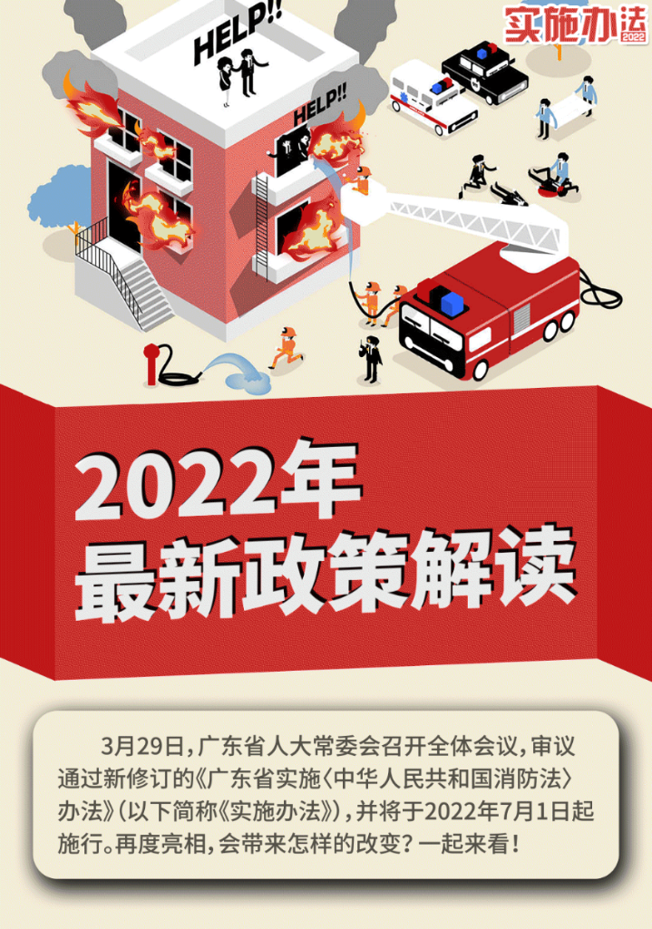 一图读懂 | 新修订的《广东省实施〈中华人民共和国消防法〉办法》