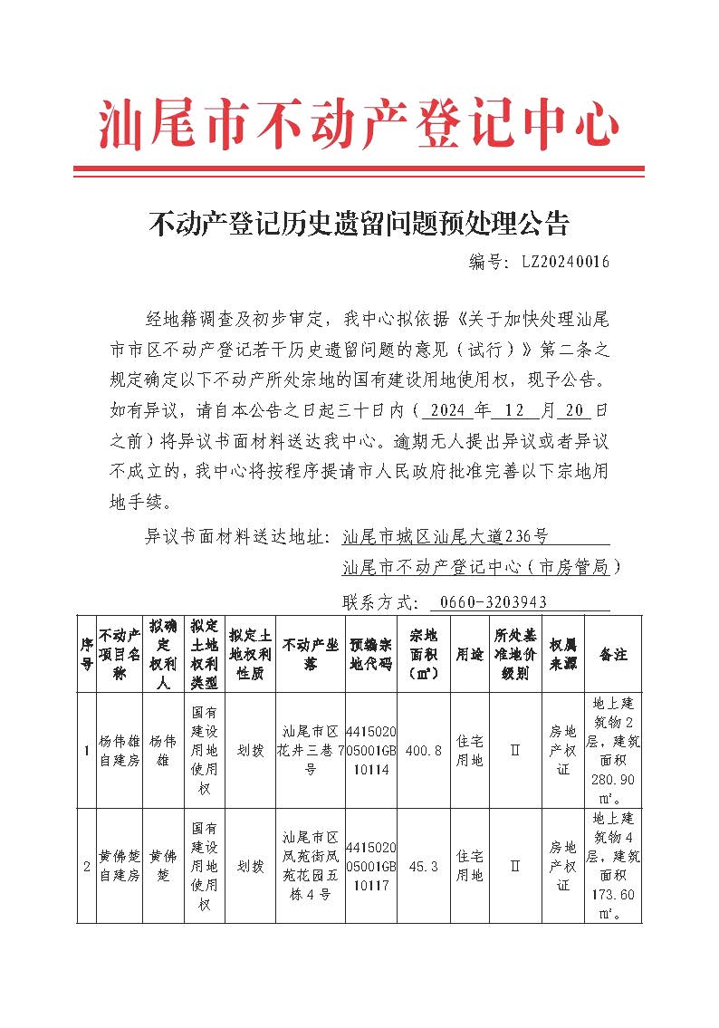 不动产登记历史遗留问题预处理公告（LZ20240016）_页面_1.jpg
